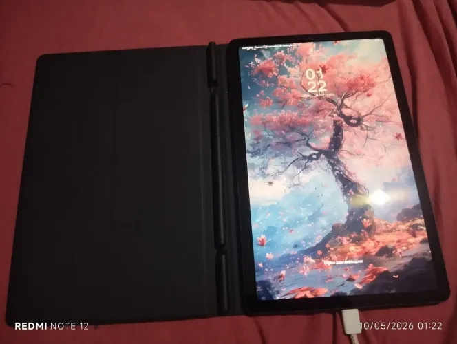 Samsung Galaxy Tab S6 Lite + Caneta + Capa + Caixa