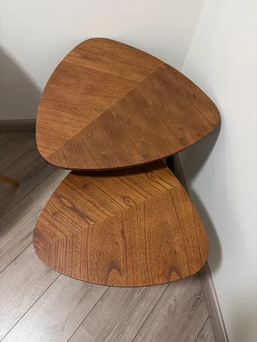 MESA LATERAL CONJUNTO COM 2 PEÇAS CINAMON TOK&STOK