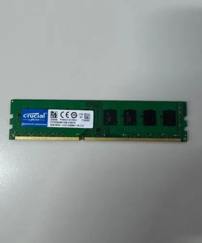 memória ram crucial 8gb ddr3 1333mhz