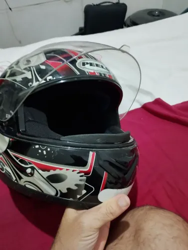 TROCO CAPACETE POR OUTRO MODELO MAIOR