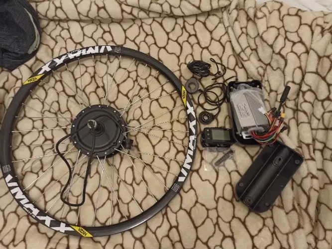Kit para bicicleta elétrica, sem bateria