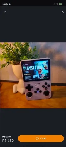 Game portátil pra sair rápido