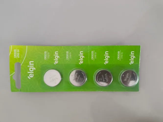 BATERIA CR2025 ELGIN 4 unidades 