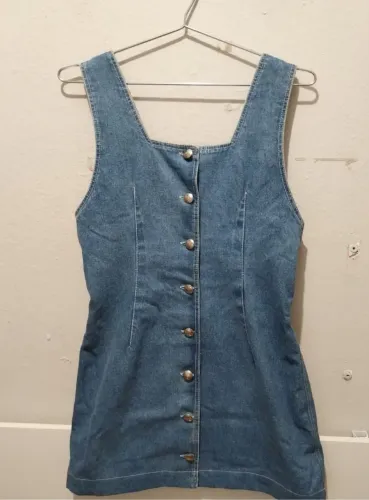 vestido jeans vintage
