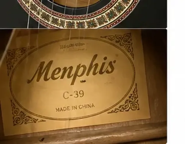 Violão memphis c-39 preto