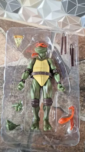 4 Tartarugas ninjas 15cm