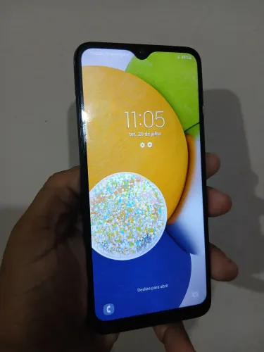 Samsung A03 dual chip 64gb conservado