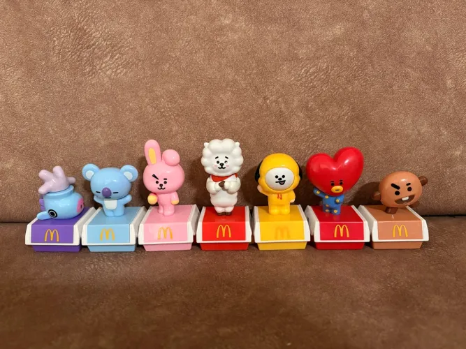 Coleção completa BT21 McDonald?s