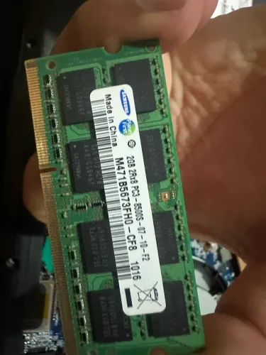 Memória Ram 2 GB DDR 3 Sansung  notebook 