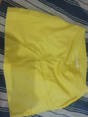 Short saia murau amarela