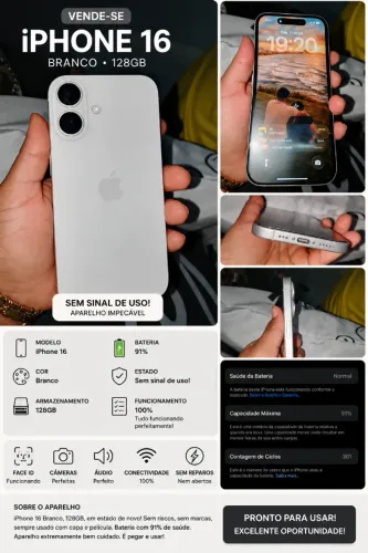 IPHONE 16, 128Gb