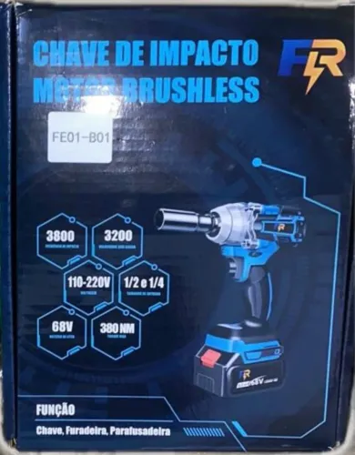 Parafusadeira de Impacto com Bateria