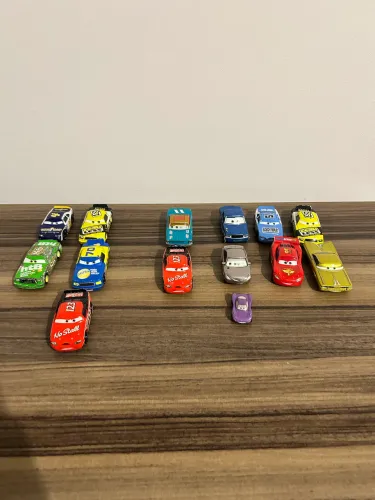 Miniaturas McQueen Disney Mattel