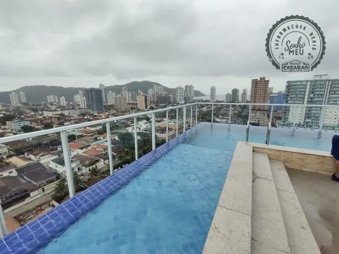 Canto do Forte  60 m²  2 dorms/1 suíte  Varanda  Aceita financiamento