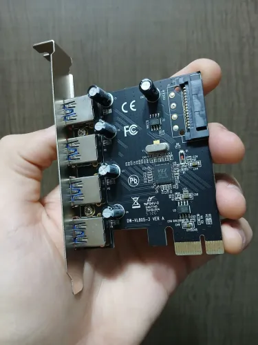 4x USB 3.0 PCI-E Express Knup USB Ports
