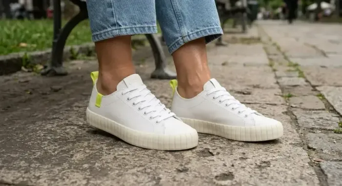 Tênis Coca Cola Houston Leather Branco/cítrico Tamanho 37