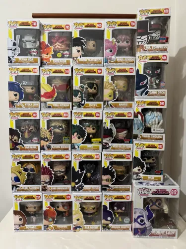 Lote de Pop Funkos My Hero Academia