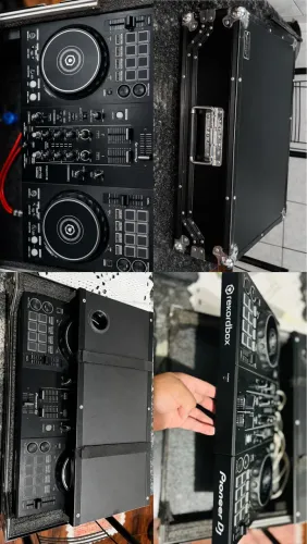 Controladora DDJ 400 + Hard Case Maleta com Suporte Notebook