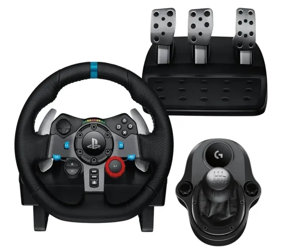 Volante logitech G-29 com câmbio