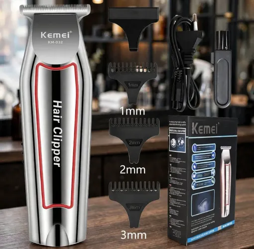 Máquina de Cortar Cabelo Kemei KM-032 Profissional - NOVA na Caixa - R$ 50