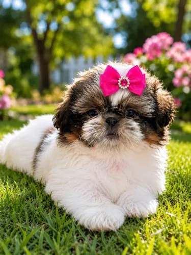 Imperdível filhote de shih tzu fêmea 