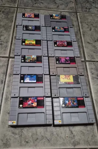 Cartuchos de Super Nintendo