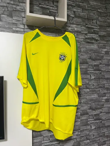 Camisa Brasil 2002 original de época