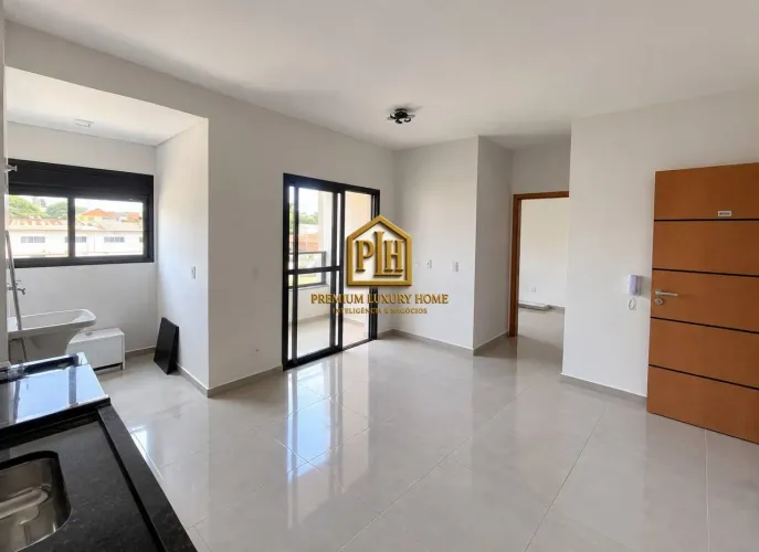 Apartamento com 1 dormitório para alugar, 44 m² por R$ 3.450,00/mês - Alvinópolis - Atibai