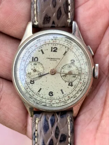 Relógio Chronograph Suisse Vintage - Landeron 51 | Cronógrafo Mecânico