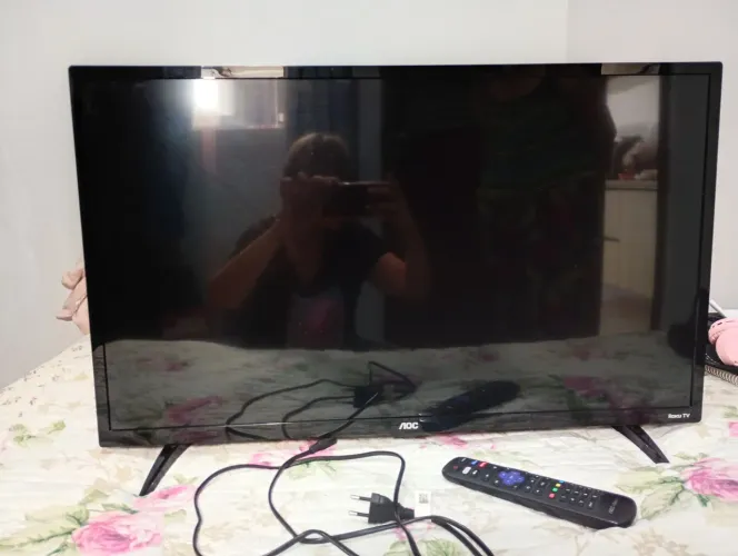 Tv AOC com defeito na tela