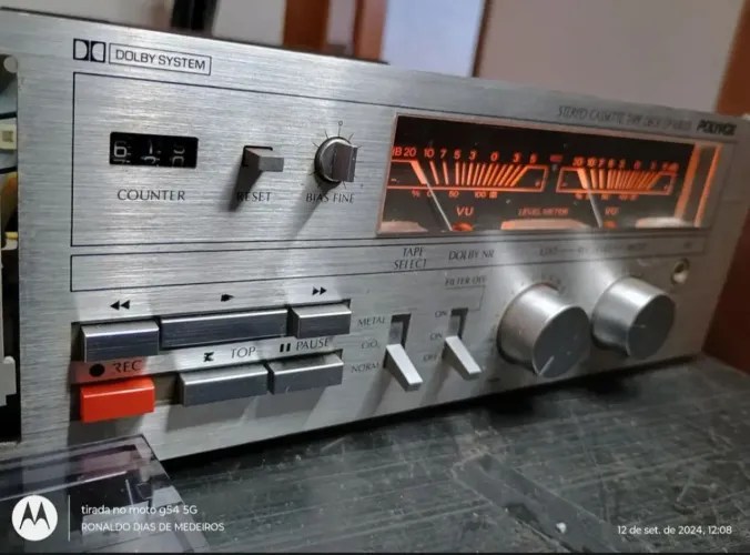 Tape Deack polivox cp650d único dono