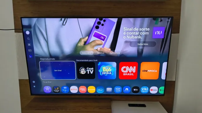 Vendo tv 50 smart samsung 50 4K (Modelo UN50CU7700GXZD)