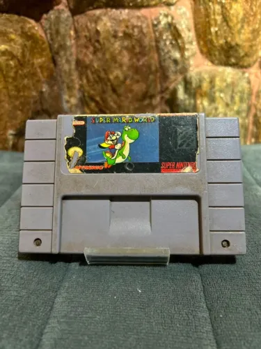 Super Mario World SUPER NINTENDO - Somos loja