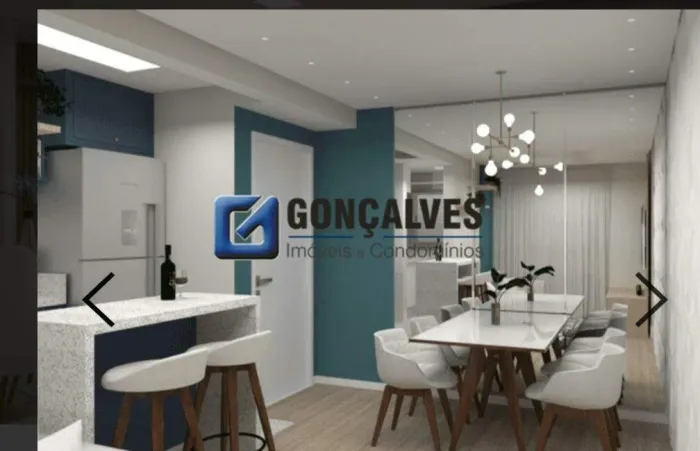 Apartamento 2 dormitórios na Vila Metalúrgica/Camilópolis, Santo André  Frente, 11º andar,
