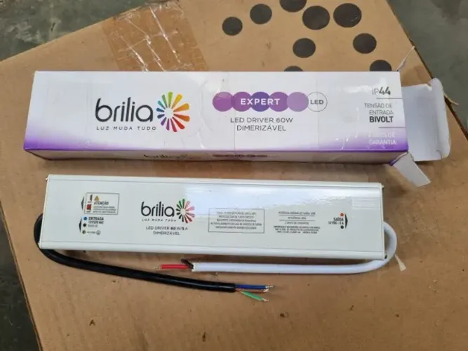 Brilia - Driver Led 60w 5a Dimerizavel Bivolt Ip44 - 430590