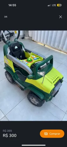 Carro de passeio/pedal calesita