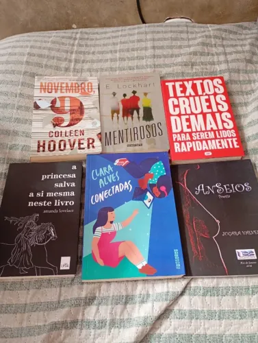 Kit com 6 livros culturais novos