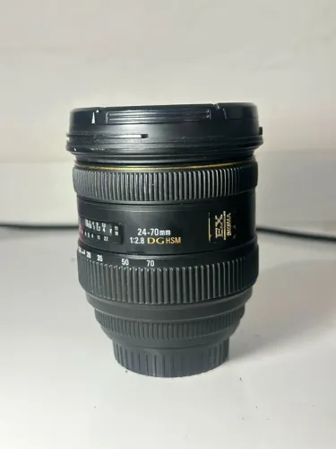 Lente Sigma para Canon 24-70mm f/2.8 EX DG HSM (Excelente Estado)