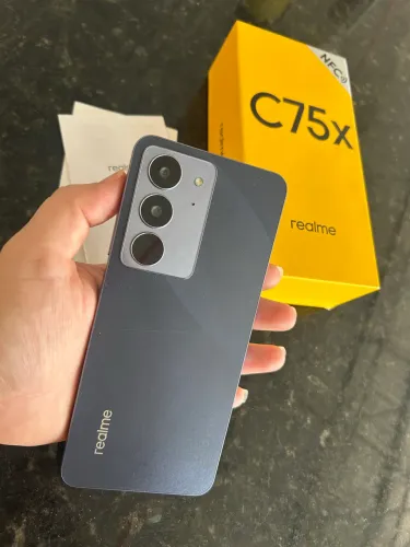 Celular NOVO - Realme C75X - Nunca usado!
