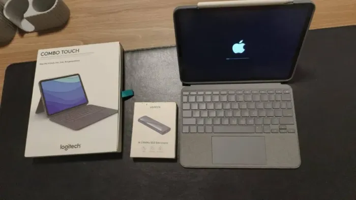 Apple iPad Pro De 11 M2 128 + Capa Teclado Logitech + Pencil (Usado)