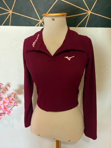 Cropped Mizuno vermelho 
