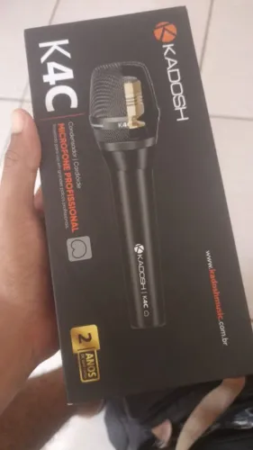 Microfone Condensador Kadosh K4C