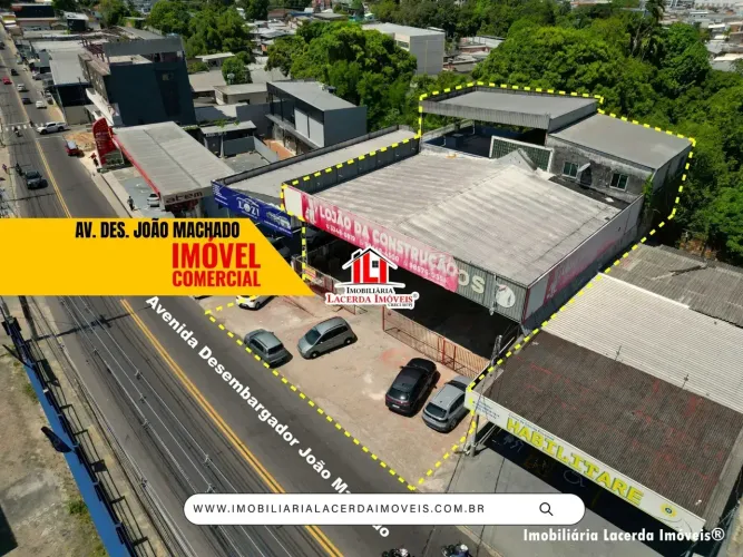 Imóvel comercial na Av Desembargador João Machado/ localização privilegiada na principal