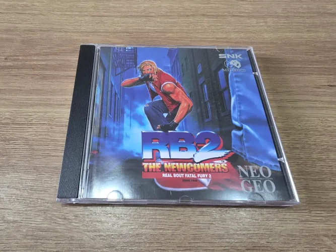 Jogo Real Bout Fatal Fury 2 RB2 Neo Geo Cd Prensado 