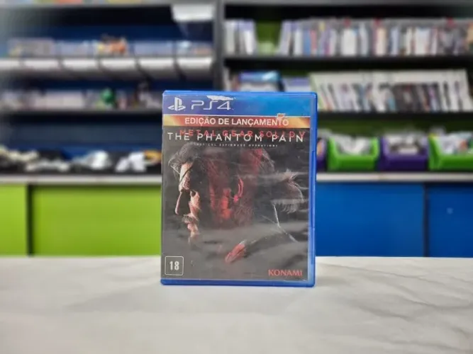 Jogo PS4 Metal Gear Solid V: The Phantom Pain - Aceito Cartão
