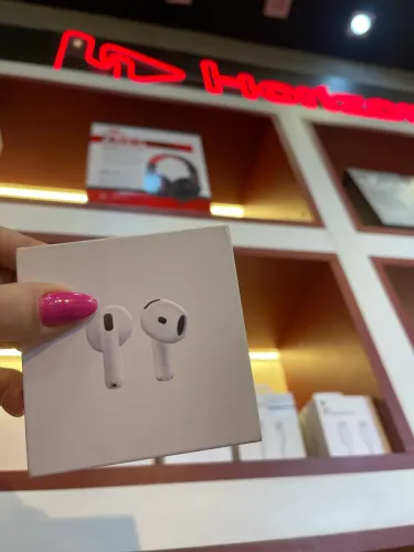 Fone de ouvido AirPods 4 normal lacrado