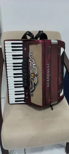 Acordeon scandalli 120 baixos 