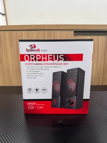Speaker/Soundbar Redragon Orpheus - R$ 189.90