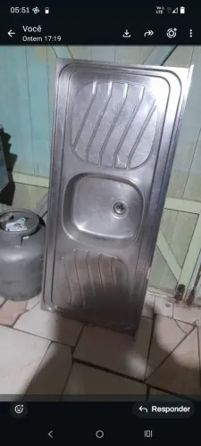 Pia de inox por apenas!!!200