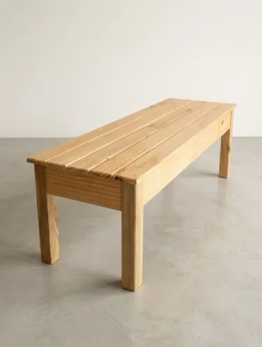 Banco Reforçado ripado 138x42x45